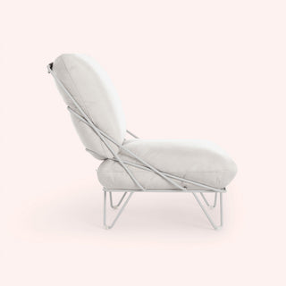 Valentina Up Loungesessel - Outdoor Loungestuhl - Diabla - Plain Grey -