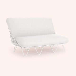 Valentina Up Outdoor Sofa - Outdoor Sofa - Diabla - Amelia White 100 -