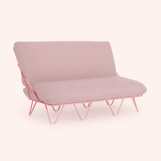 Valentina Up Outdoor Sofa - Outdoor Sofa - Diabla - Iris Pink 607 -