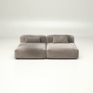 Vetsak Sofa Set 01 - Sofa - Vetsak - L - Cord Velours - Platinum