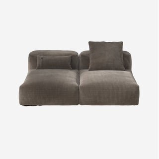Vetsak Sofa Set 01 - Sofa - Vetsak - M - Cord Velours - Platinum
