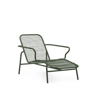 Normann Copenhagen Liegestuhl | Vig - outdoor Sonnenliege - Normann Copenhagen - Dark Green -