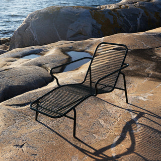 Normann Copenhagen Liegestuhl | Vig - outdoor Sonnenliege - Normann Copenhagen - Black -