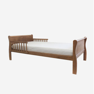 Noble Kinderbett - Gitterbett - Woodies - L140 x B70cm (inkl. Schutzgitter) - Vintage