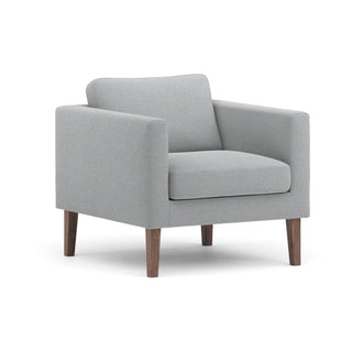 Elegance Loungesessel - Loungesessel - Prostoria - Tundra 03 / Gestell: Eiche schwarz -