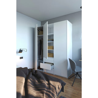 Modular Plus 3er Schrank - Schrank - Müller Small Living - Schichtholz - ohne Schubladen