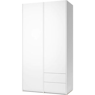 Modular Plus 2er Schrank - Schrank - Müller Small Living - Weiß - zwei Schubladen