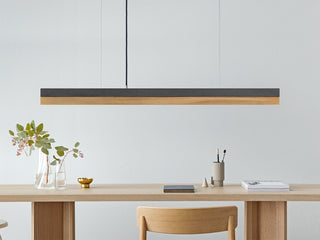Gant Lights Hängelampe | C-Serie - Hängelampe - Gant Lights - W92cm x H7cm x D7cm - Beton - Dark