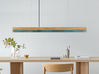 Gant Lights Hängelampe | C-Serie - Hängelampe - Gant Lights - W92cm x H7cm x D7cm - Eiche
