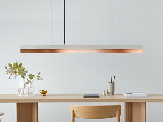 Gant Lights Hängelampe | C-Serie - Hängelampe - Gant Lights - W92cm x H7cm x D7cm - Beton - Light