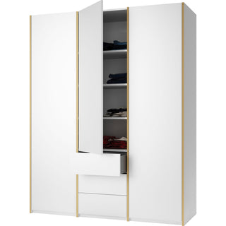 Modular Plus 3er Schrank - Schrank - Müller Small Living - Schichtholz - drei Schubladen