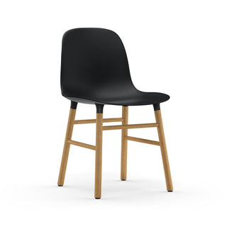 Normann Copenhagen Stuhl | Form Wood - Stuhl - Normann Copenhagen - Eiche - Schwarz