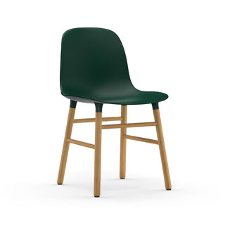 Normann Copenhagen Stuhl | Form Wood - Stuhl - Normann Copenhagen - Eiche - Grün
