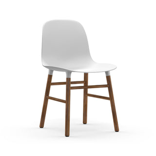 Normann Copenhagen Stuhl | Form Wood - Stuhl - Normann Copenhagen - Nuss - Weiß
