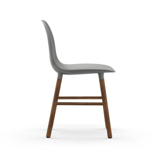 Normann Copenhagen Stuhl | Form Wood - Stuhl - Normann Copenhagen - Eiche - Weiß