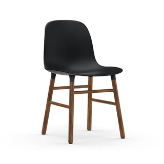 Normann Copenhagen Stuhl | Form Wood - Stuhl - Normann Copenhagen - Nuss - Schwarz