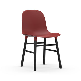 Normann Copenhagen Stuhl | Form Wood - Stuhl - Normann Copenhagen - Nuss - Weiß