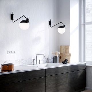 Grupa Wandlampe | Baluna - Wandlampe - Grupa - Schwarz -
