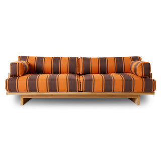 HK Gartensofa | Teak - Outdoor Sofa - HK - RotOrange -