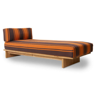 HK Tagesbett | Teak Garden - Outdoor Sofa - HK - RotOrange -