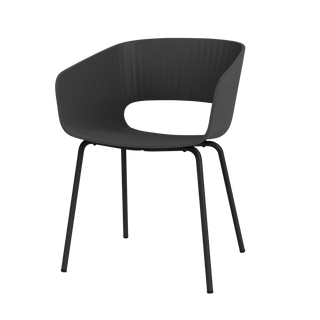 Marée Stuhl - Stuhl - Montana Furniture - farbgleich - Black