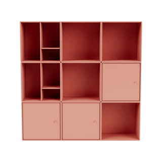 Mini Kinderregal - Kinderregal - Montana Furniture - Rhubarb -