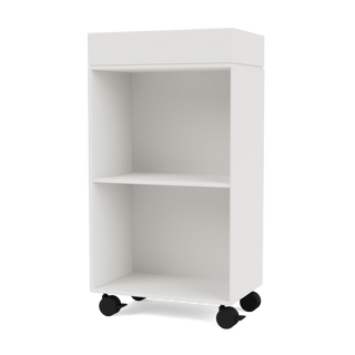 Preppy Wagen Selection - Bücherregal - Montana Furniture - White -