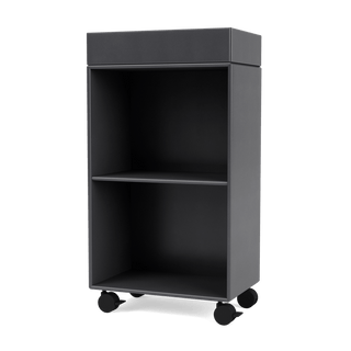 Preppy Wagen Selection - Bücherregal - Montana Furniture - Coal -