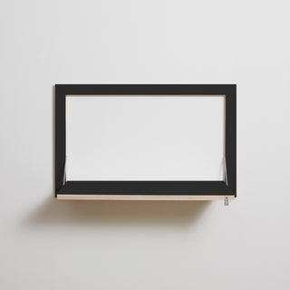 Fläpps Sekretär - Sekretaer - Ambivalenz - V2: 80 x 50cm - Schwarz