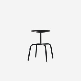 Herrenberger Hocker - Hocker - Atelier Haussmann - H1: 65 x 36 x 36cm - Buche dunkel gebeizt
