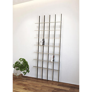 Schlagseite Regal - Bücherregal - Breuer Bono - Breite 162cm - Schwarz