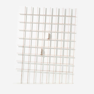 Schlagseite Regal - Bücherregal - Breuer Bono - Breite 96cm - Weiß