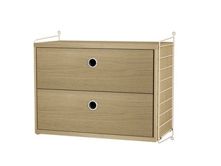 Nachttisch Sleep A - Nachttisch - String Furniture - Beige - Eiche