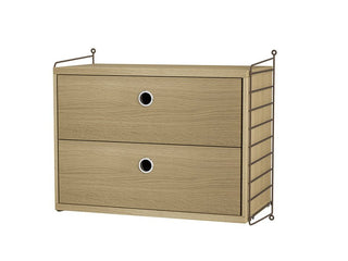 Nachttisch Sleep A - Nachttisch - String Furniture - Braun - Eiche
