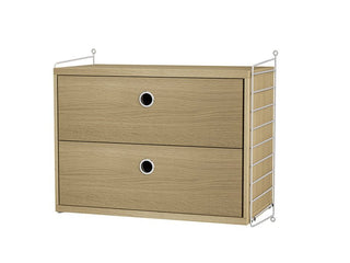 Nachttisch Sleep A - Nachttisch - String Furniture - Braun - Eiche