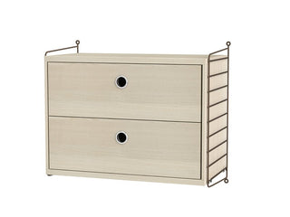 Nachttisch Sleep A - Nachttisch - String Furniture - Braun - Esche