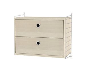 Nachttisch Sleep A - Nachttisch - String Furniture - Braun - Esche
