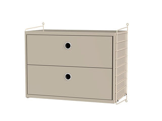 Nachttisch Sleep A - Nachttisch - String Furniture - Beige - Beige
