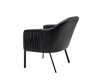 Celine Cocktail Loungesessel - Loungesessel - FreiFrau - Leder Sahara - schwarz -