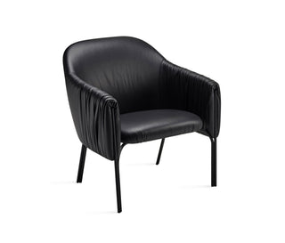 Celine Cocktail Loungesessel - Loungesessel - FreiFrau - Leder Sahara - schwarz -