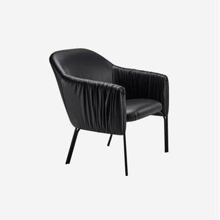Celine Cocktail Loungesessel - Loungesessel - FreiFrau - Leder Sahara - schwarz -