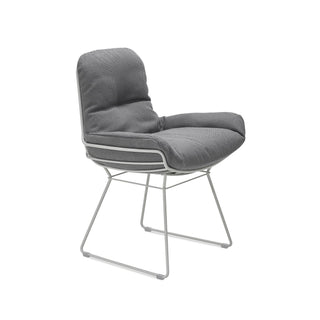 Leyasol Low Outdoor Armlehnstuhl - Loungesessel - FreiFrau - Verkehrsweiß 9016 - Lopi "Charcoal"