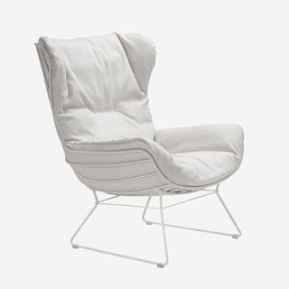 Leyasol Wingback Outdoorsessel - Loungesessel - FreiFrau - Weiß - Ohne