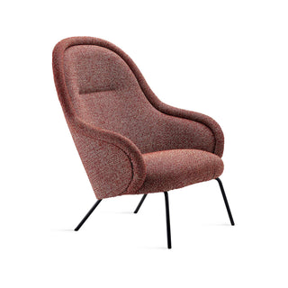 Ona High Back Loungesessel - Loungesessel - FreiFrau - Safire red / ohne Hocker -
