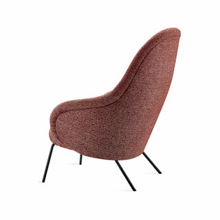 Ona High Back Loungesessel - Loungesessel - FreiFrau - Safire red / ohne Hocker -