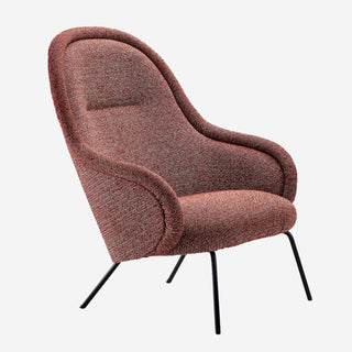 Ona High Back Loungesessel - Loungesessel - FreiFrau - Safire red / ohne Hocker -