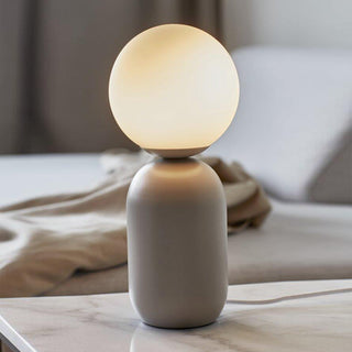Blow Tischlampe - Tischlampe - for the people - Grau -