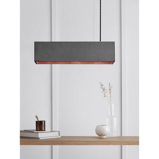 Gant Lights Hängelampe | b4 - Hängelampe - Gant Lights - Beton - dunkel - Kupfer