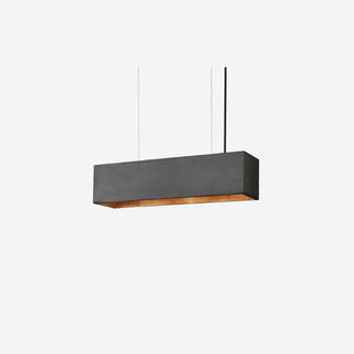 Gant Lights Hängelampe | b4 - Hängelampe - Gant Lights - Beton - dunkel - Gold