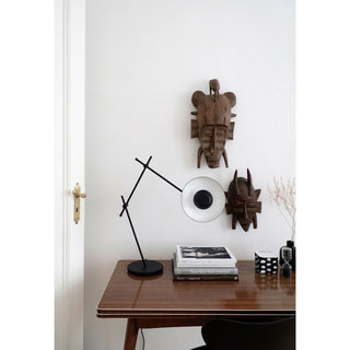 Grupa Tischlampe | Arigato - Tischlampe - Grupa - 2 Schenkel - Schwarz